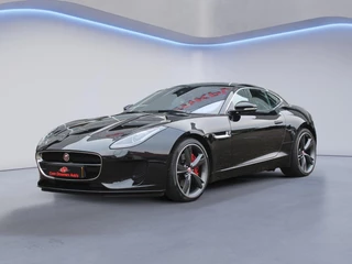 Hoofdafbeelding Jaguar F-Type Jaguar F-TYPE 3.0 V6 400 PK /20"Carbon Velgen/Meridian Prof Sound System/Leder-Alcantara/Sportuitlaat/Apple Carplay/Cruise Control/Elektrische Achterklep/Achteruitrijcamera/(MET GARANTIE*)