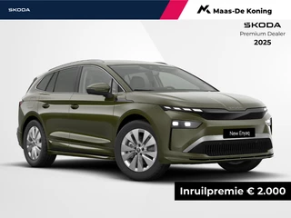 Škoda Enyaq iv Business Edition Elektromotor 210 kW / 286 PK SUV |  Elektrisch inklapbare trekhaak |  Achterbumper en dorpels in carosseriekleur |
