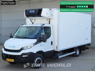 Iveco Daily 72C17 Automaat Koelwagen met Laadklep Koel Vries Vriezer Bakwagen Kühlwagen Kühlkoffer Frigo Airco Cruise control