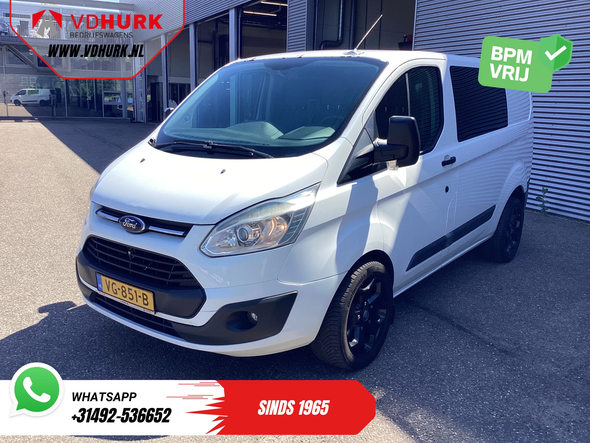 Hoofdafbeelding Ford Transit Custom