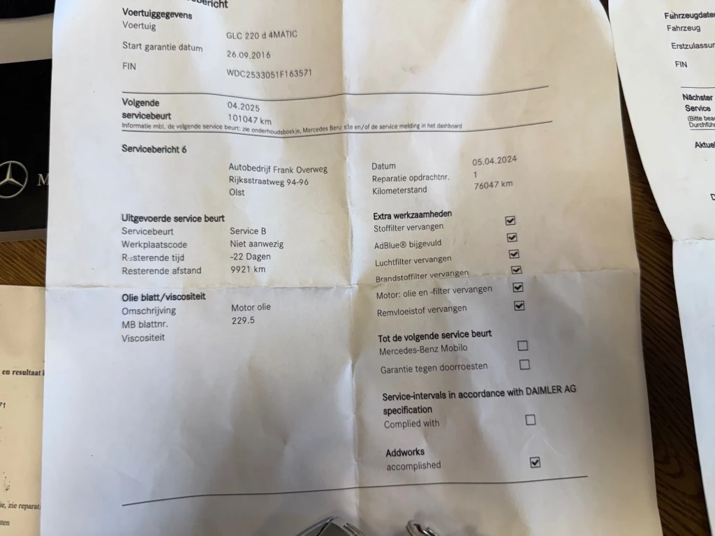 Hoofdafbeelding Mercedes-Benz GLC