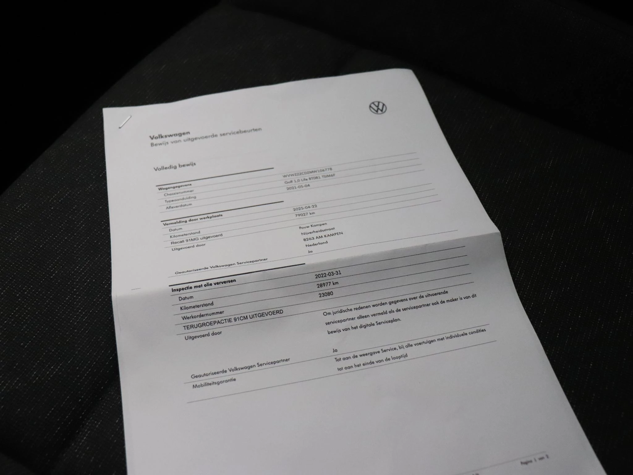 Hoofdafbeelding Volkswagen Golf