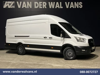 Ford Transit 2.0 TDCI 131pk L4H3 Euro6 Airco | Camera | Apple Carplay | Navigatie | Cruisecontrol | Stoelverwarming Cruisecontrol, parkeersensoren, verwarmde voorruit, bijrijdersbank, Android auto