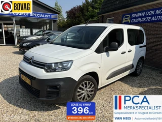 Citroen Berlingo 1.2 PureTech 110 pk Live navigatie camera PDC carplay DAB trekhaak climate control
