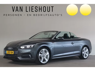 Hoofdafbeelding Audi A5 Audi A5 Cabriolet 2.0 TFSI MHEV quattro Sport S Line Edition Leder I Led verlichting