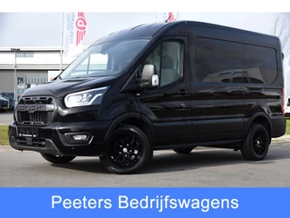 Ford Transit 350 2.0 TDCI L2H2 Limited Black Edition Camera, Cruise, Carplay, Xenon, 185pk, Trekhaak, Multimedia, Stoelverwarming, Uniek!