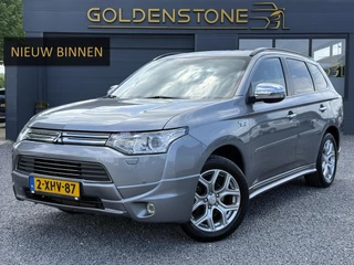 Mitsubishi Outlander 2.0 PHEV Instyle 2e Eigenaar,Navi,Schuifdak,Camera,Stoelverwarming,Leder,Clima,Cruise,Pdc V+A,Nieuwe Apk bij Aflevering