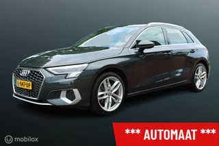 Audi A3 Sportback 35 TFSI 4 cilinder Business edition 150 PK, Pdc voor + achter, Sportstoelen, Led matrix, Clima, Cruise, Navi, Dakrails, 17 Inch Lmv.