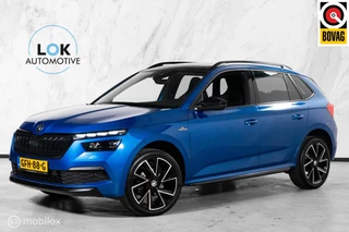 Hoofdafbeelding Škoda Kamiq Skoda Kamiq 1.5 TSI Monte Carlo PANO|LED|CAMERA|TRKHK|CARPLAY