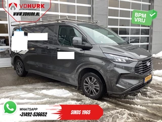 Ford Transit Custom 2.0 TDCI L2 Aut. Limited Garantie tot 8-'29/ NL Auto/ LED/ Carplay/ Alarm III/ 2.5t Trekverm./ Stoelverw./ Imperiaal/ Camera/ Cruise/ PDC