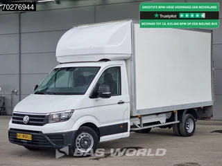 Volkswagen Crafter 177pk Bakwagen Laadklep Dubbellucht Airco Cruise Meubelbak Koffer 22m3 Airco Cruise control