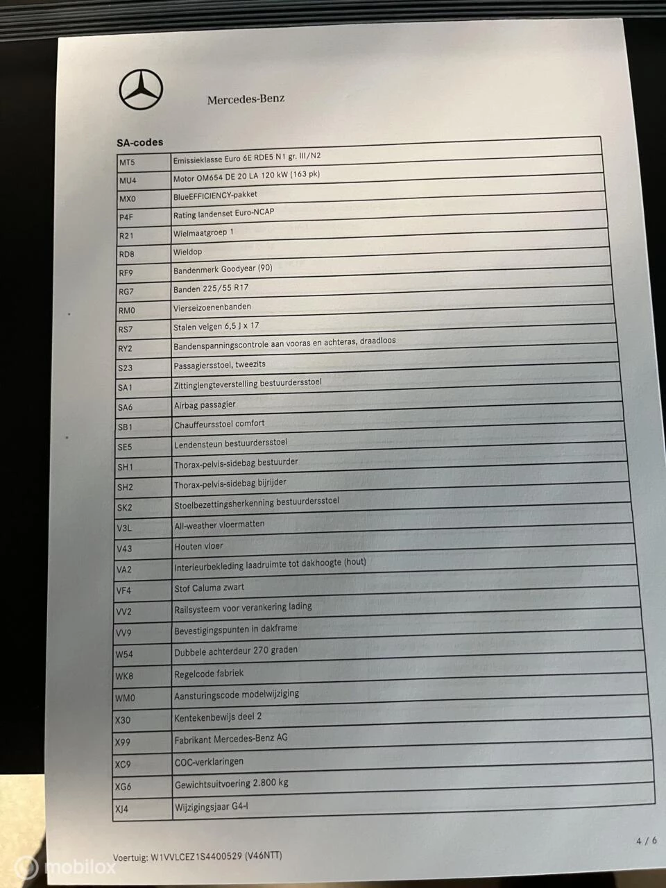 Hoofdafbeelding Mercedes-Benz Vito