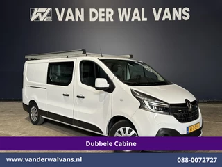 Renault Trafic 2.0 dCi 120pk L2H1 Dubbele Cabine Euro6 Airco | 5-Zits | Navigatie | Camera | LED | Imperiaal Trekhaak, Cruisecontrol, Parkeersensoren