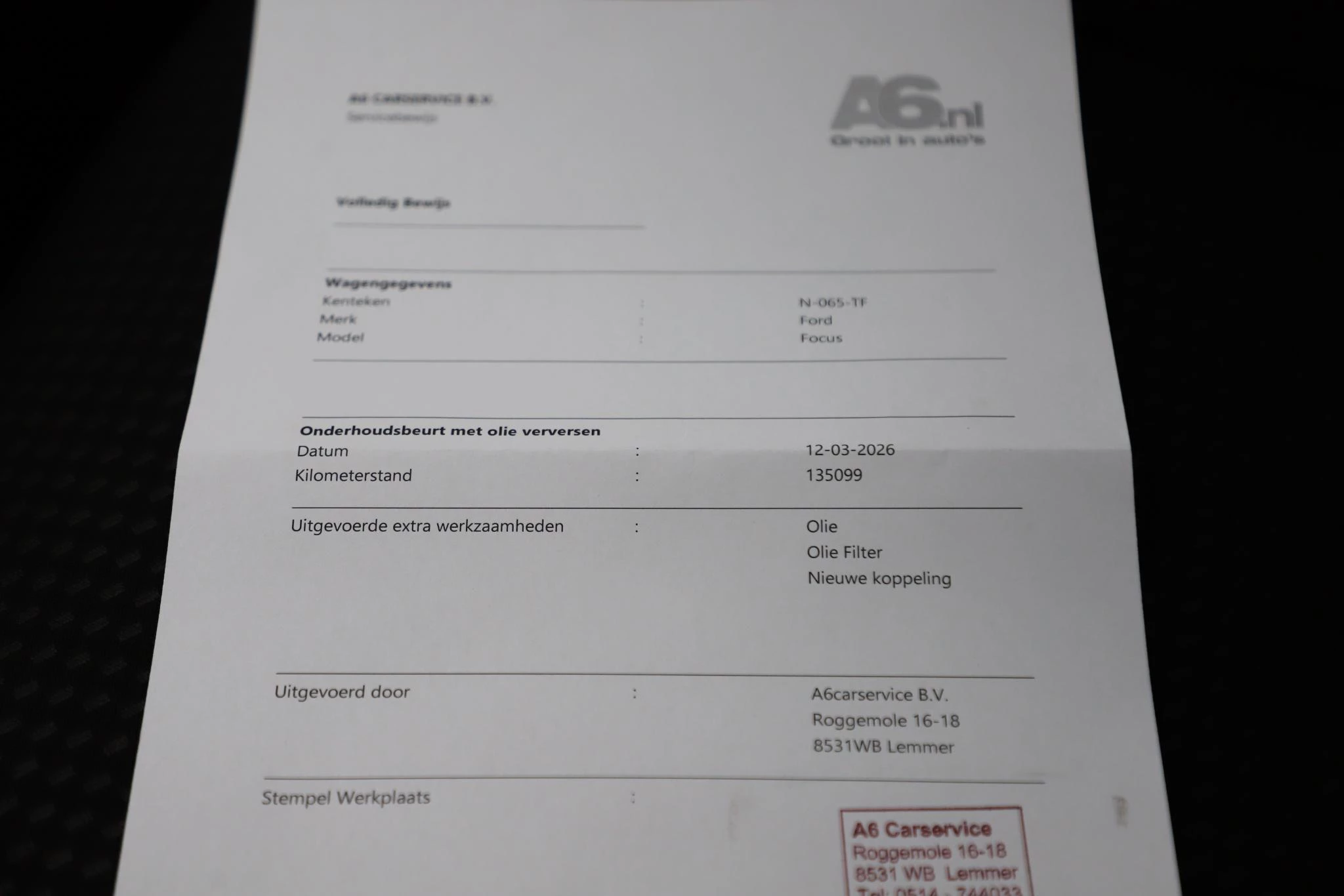 Hoofdafbeelding Ford Focus