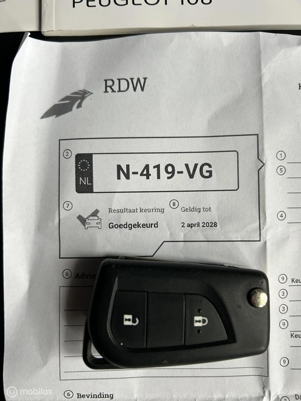 Hoofdafbeelding Peugeot 108