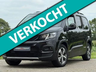 Hoofdafbeelding Peugeot Rifter Peugeot Rifter Long 1.2 Puretech GT-Line - Noir Onyx - Nav/Clima/Cruise