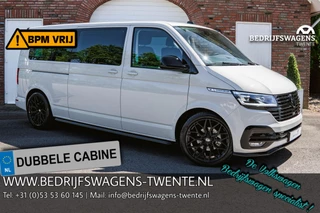 Volkswagen Transporter T6.1 2.0 TDI 150 PK DSG CARAVELLE L2H1 DUB/CAB A-KLEP ACC | LED | EIBACH veren | 20'' Vossenlook velgen | Side Bars |