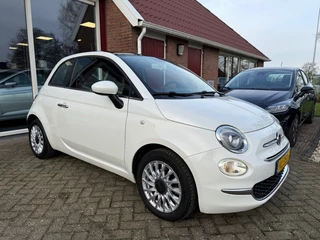 Fiat 500 0.9 TWINAIR TURBO LOUNGE PARELMOER WIT /PANO/AIRCO/RADIO