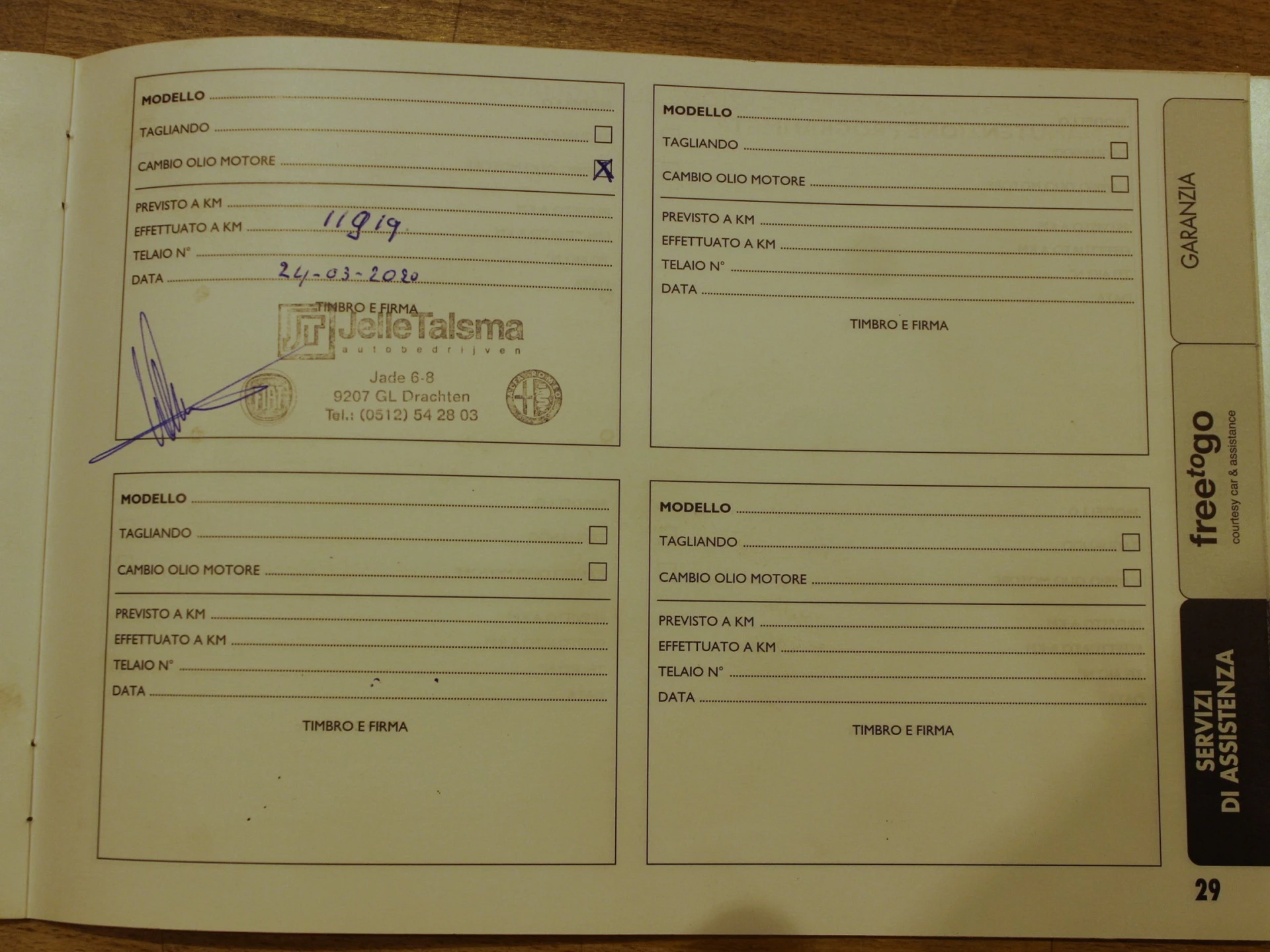 Hoofdafbeelding Fiat 124 Spider