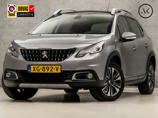 Peugeot 2008 1.2 PureTech Allure Sport Automaat (PANORAMADAK, APPLE CARPLAY, NAVIGATIE, CLIMATE, LEDER, GETINT GLAS, SPORTSTOELEN, PARKEERSENSOREN, LM VELGEN, TREKHAAK, NIEUWSTAAT)
