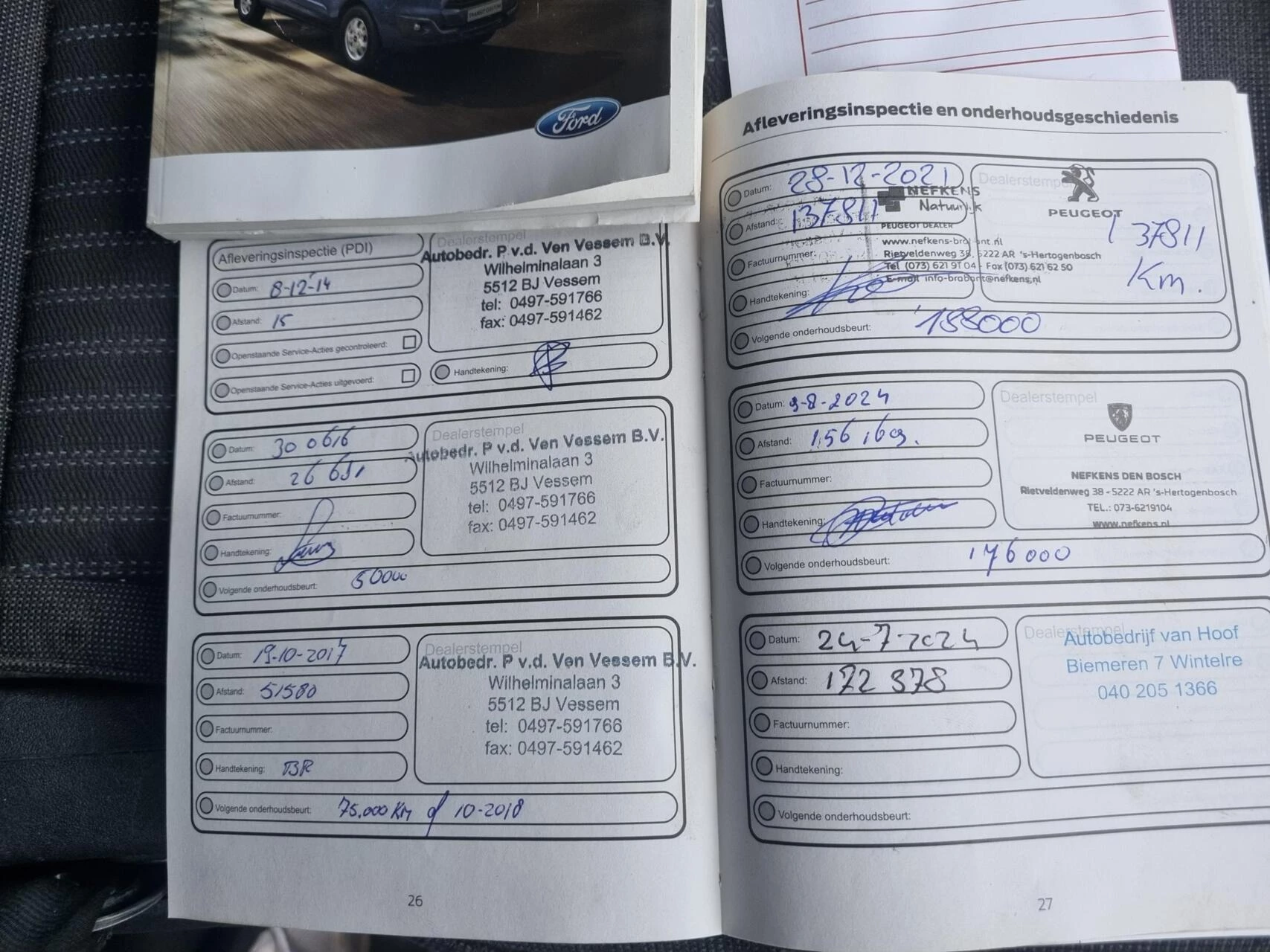 Hoofdafbeelding Ford Transit Custom