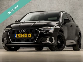 Audi A3 Sportback 30 TFSI Sportline Automaat (APPLE CARPLAY, BLACK EDITION, GROOT NAVI, CLIMATE, GETINT GLAS, SPORTSTOELEN, CRUISE, MATRIX LED, PARKEERSENSOREN, NIEUWSTAAT)