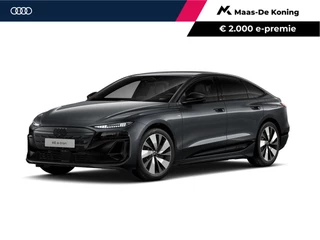 Hoofdafbeelding Audi A6 Sportback e-tron Audi A6 e-tron Sportback S edition 83 kWh 286 PK · Sportstoelen leder zwart · Stoelventilatie · Trekhaak elek. wegklapbaar