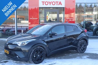 Toyota C-HR 1.8 HYBRID BLACK EDITION LEDER 18' LM-VELGEN KEYLESS NAVI STOELVERW. AD-CRUISE CLIMA NL-AUTO