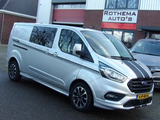 Ford Transit Custom 2.0 TDCI 185PK SPORT 2021 DUB-CAB 1e EIGENAAR VOL EXTRA'S PRACHTIGE STAAT