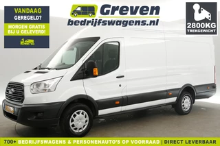 Ford Transit 350 2.0 TDCI L4H3 170PK | 2800KG Trekgew. | Marge | Airco Cruise Camera PDC 3 Persoons Trekhaak