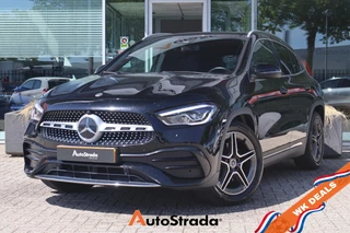 Mercedes GLA 200 AMG-Line 163pk | Trekhaak | Cruise | Climate | Virtual | Navigatie | Camera | LED | Stoelverwarming