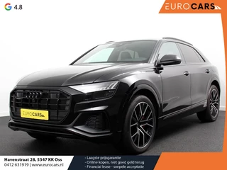 Audi Q8 55 TFSI e quattro Pro Line S Competition Plus | Leder | Carbon Pack | LED | Adaptief cruise control | 381 PK | Navigatie | Climate control | 360* camera | Elektrische achterklep