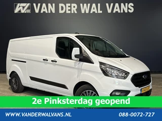 Ford Transit Custom 2.0 TDCI 130 pk L2H1 Euro6 Airco | Android Auto | Cruisecontrol | Multimedia scherm | Parkeersensoren Verwarmde voorruit, Stoelverwarming, 2800kg trekvermogen, Bijrijdersbank