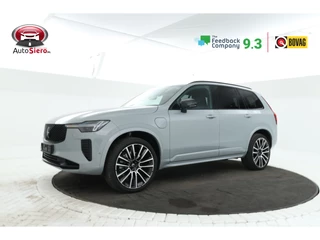 Hoofdafbeelding Volvo XC90 Volvo XC90 2.0 T8 Plug-in hybrid AWD Ultra Black Edition Head Up! 360 camera, Stoelverwarming/verkoeling