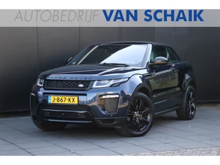 Hoofdafbeelding Land Rover Range Rover Evoque Land Rover Range Rover Evoque Convertible 2.0 Si4 HSE Dynamic | LEDER | STOELVERW. | MERIDIAN | NAVI | MEMORY | HEAD-UP | ELECTR KAP | LMV | FULL OPTIONS |