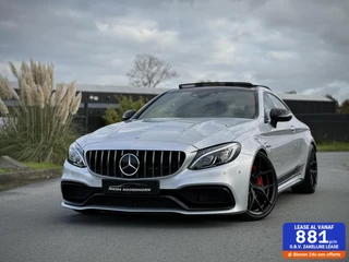 Mercedes C-klasse Coupé AMG 63 S C63 Panoramadak|Carbon|Burmester®|Camera 360°|Distronic|DAB+|Head-Up