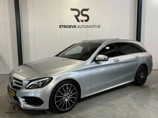 Mercedes C-Klasse Estate 180 Ambition AMG | Navi | LED | Pano | Leder | Cruise | Camera | PDC | Org. NLD. |