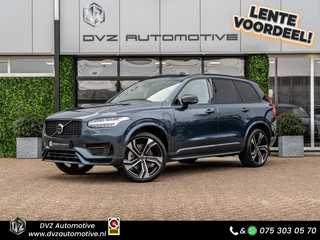 Hoofdafbeelding Volvo XC90 Volvo XC90 2.0 T8 Recharge AWD Ultimate Dark | Alcantara | HUD | 22" LMV | Trekhaak | BTW