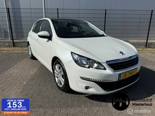 Peugeot 308 1.2 PureTech Blue Lease Automaat Panorama dak Nieuwe APK