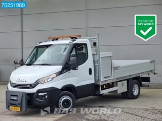 Iveco Daily 70C18 Automaat Open laadbak Nido Airco Cruise 3.5t trekhaak Euro6 Pritsche Pickup Airco Trekhaak Cruise control