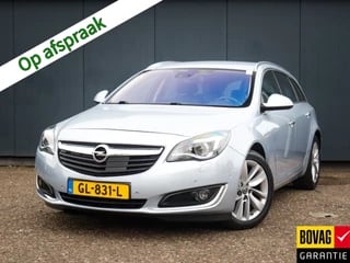 Opel Insignia Sports Tourer 2.0 CDTI Cosmo (131 PK) 2e-Eig, Keurig-Onderh, 12-Mnd-BOVAG, NL-Auto, Trekhaak, Leer, Elek.-Achterklep, Skiluik, Navigatie, Cruisecontrol, Keynes-Entry/Start, Achteruitrijcamera, Parkeersensoren-V+A, Lm-Velgen-18Inch, Stoelverwarming, Stuurverwarming, Privacy-Glas