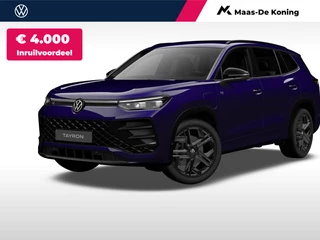 Volkswagen Tayron R-Line-Edition 1.5 eHybrid 272 pk 6 versn. DSG · Assistance pakket plus · Black edition pakket · Design pakket · Interieur style pakket · Multimedia pakket plus · Trekhaak incl. aanhangermanoeuvreerhulp (trailer assist)