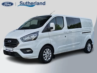 Ford Transit Custom 320 2.0 TDCI L2H1 Limited DC | 170pk Automaat | Dubbele Cabine | Trekkhaak | Dubbele Schuifdeur | Camare | Stoelverwarming