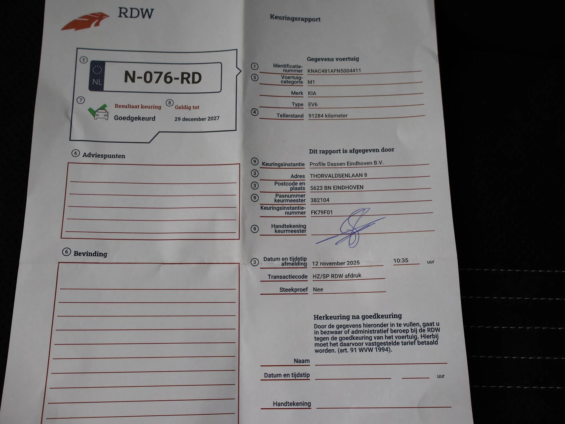 Hoofdafbeelding Kia EV6