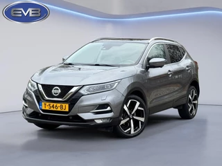 Nissan Qashqai 1.3 DIG-T 158pk TEKNA + AUTOMAAT, panoramadak, luxe lederen interieur, 360 camera, stoelverwarming