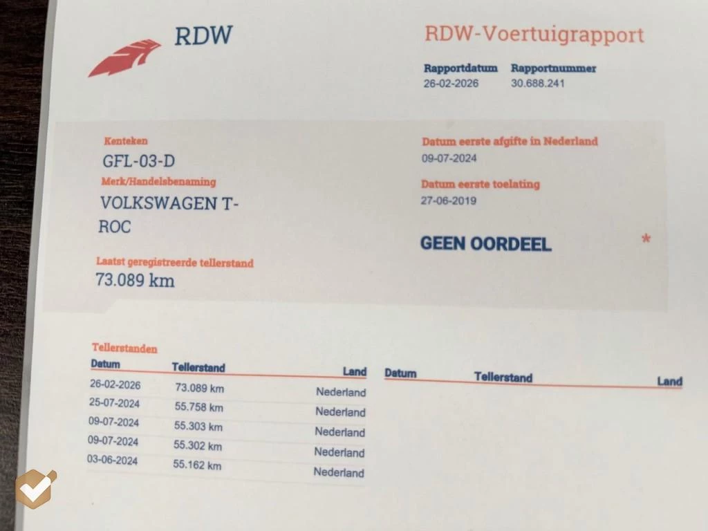 Hoofdafbeelding Volkswagen T-Roc