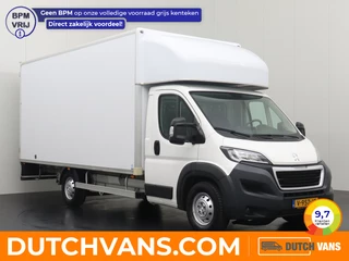 Peugeot Boxer 2.0BlueHDI 160PK Bakwagen 4.89 Meter Laadlengte | Navigatie | Camera | Airco | 3-Persoons