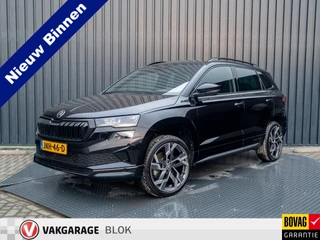 Hoofdafbeelding Škoda Karoq Škoda Karoq 1.5 TSI ACT Sportline Business | Elk. A- Klep | Camera | 19'' | Adapt. Cr. | Keyless | Stoel & Stuur verw. | Prijs Rijklaar!!