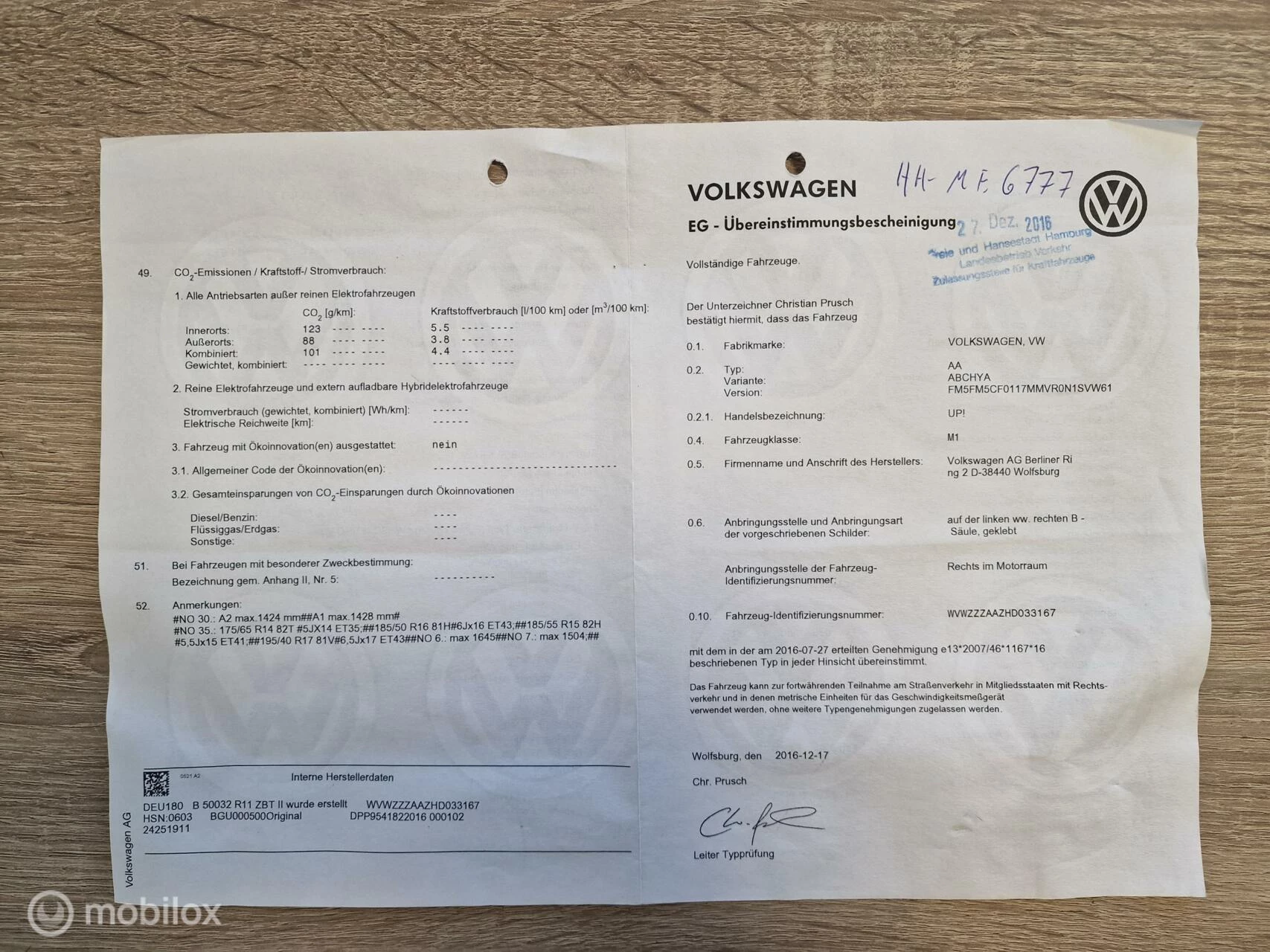 Hoofdafbeelding Volkswagen up!