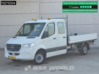 Mercedes Sprinter 314 CDI Dubbel Cabine Automaat Open Laadbak 3,5t Trekhaak Airco Euro6 Pritsche Pickup Airco Dubbel cabine Trekhaak Cruise control